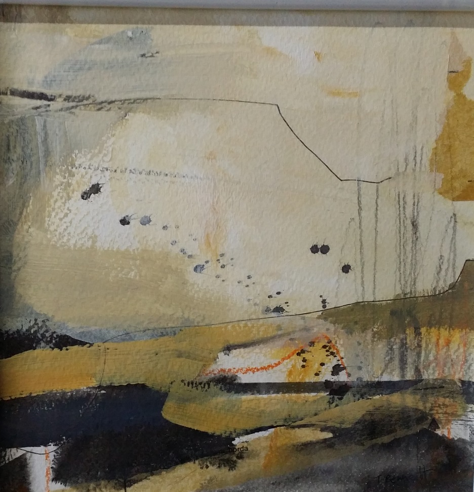 Oil Painting by Trish Bennett titled Go with the Flow