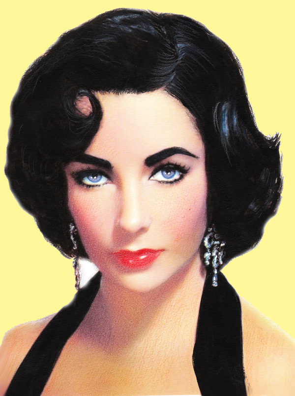 Acrylic Painting by Lilly Antoneavic titled ELIZABETH