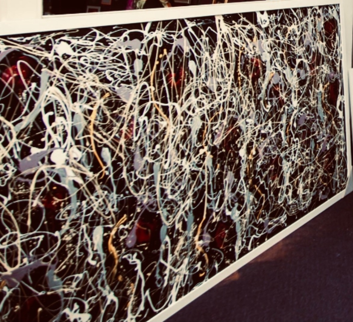 Mixed Media Painting by Amal Khouri titled Untitled