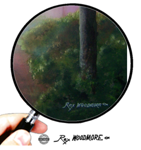 Acrylic Painting by Rex Woodmore titled Mauve Mist