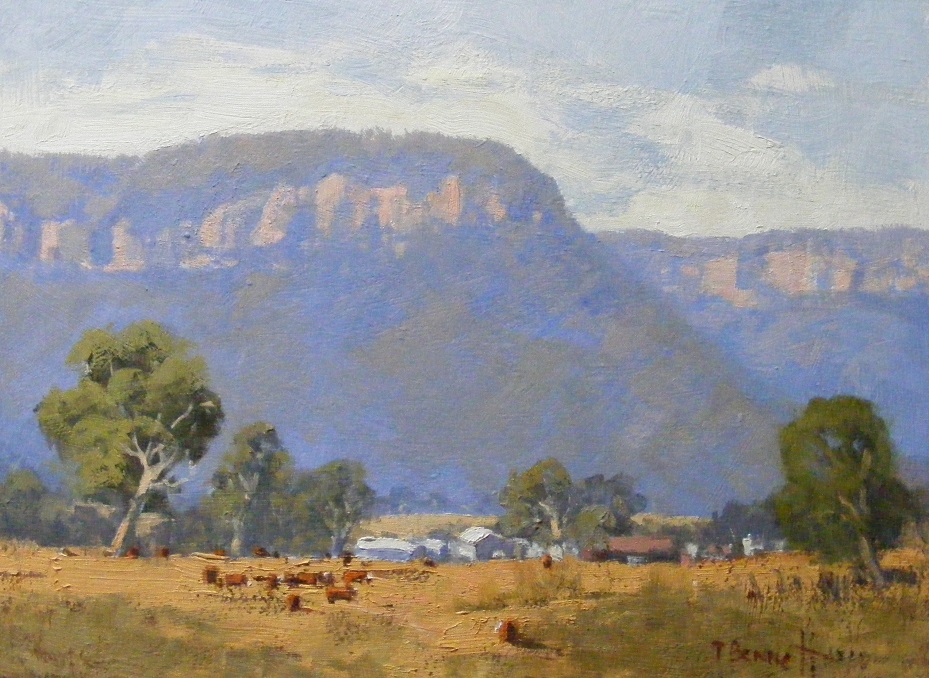 Oil Painting by Trish Bennett titled Where the heart is