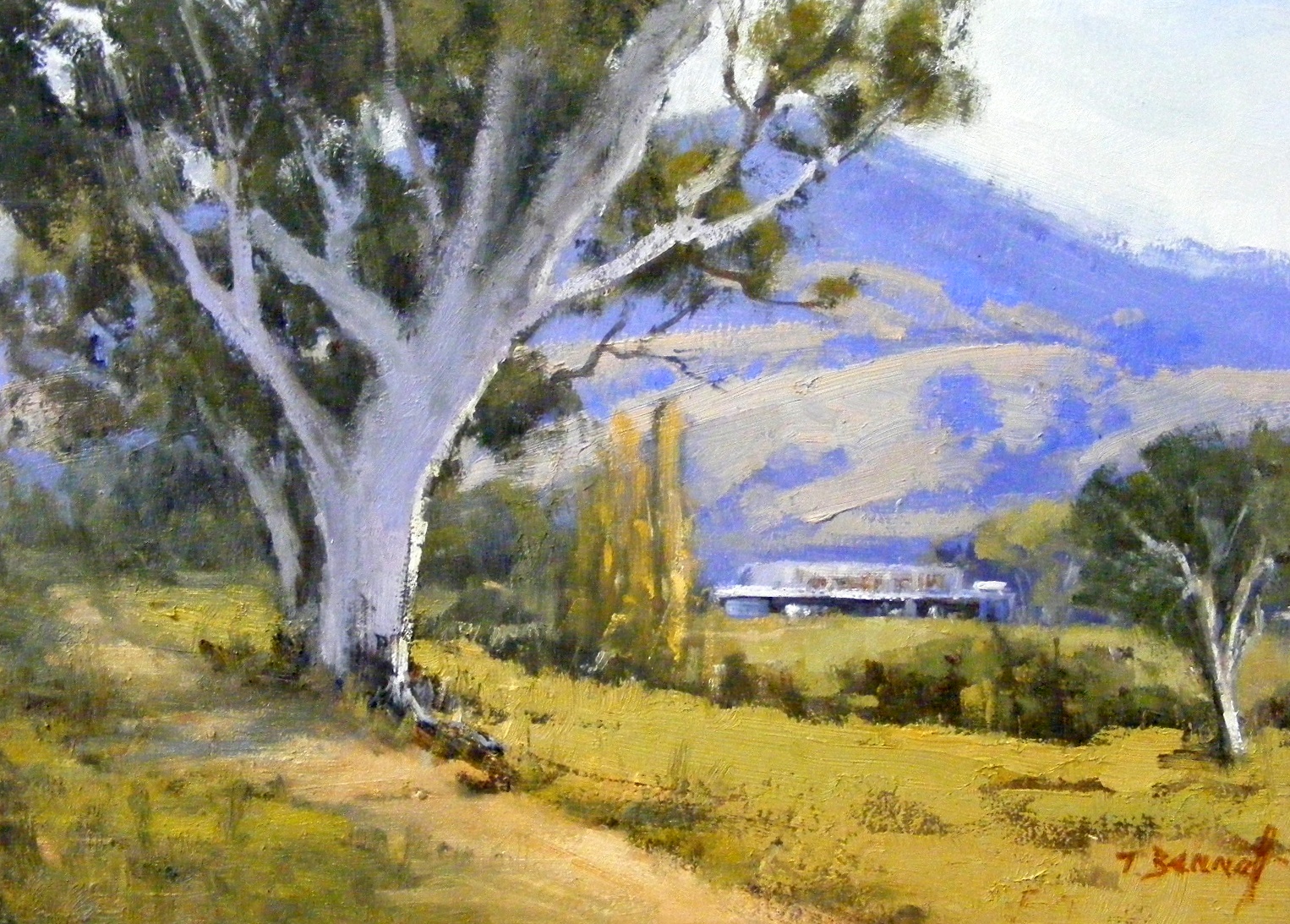 Oil Painting by Trish Bennett titled Treasured Journey