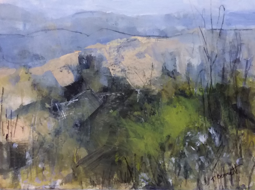 Oil Painting by Trish Bennett titled Untold Stories