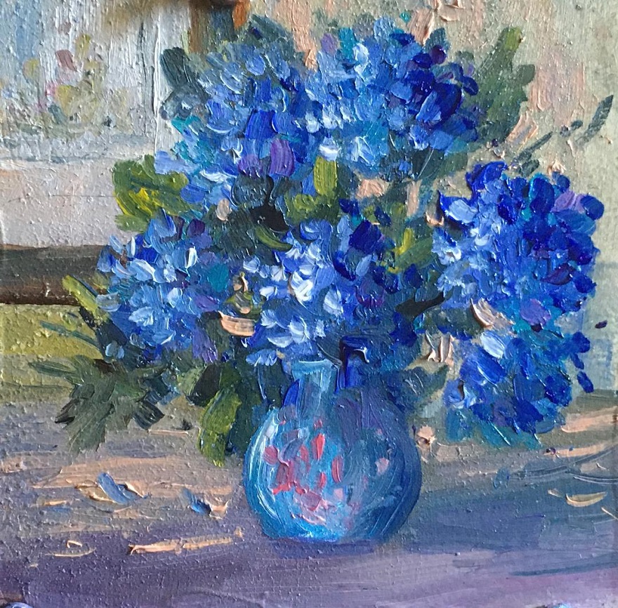 Oil Painting by Diana Garth titled Old Favourites