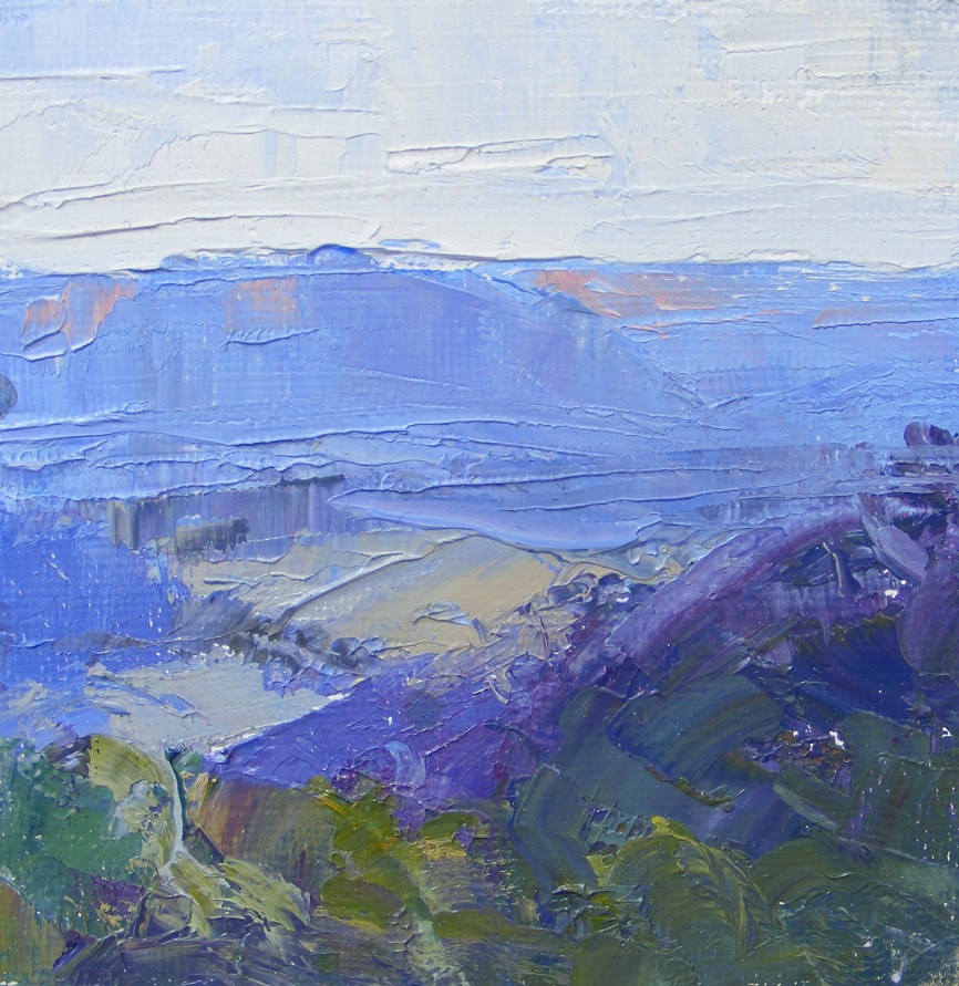 Oil Painting by Trish Bennett titled High Country