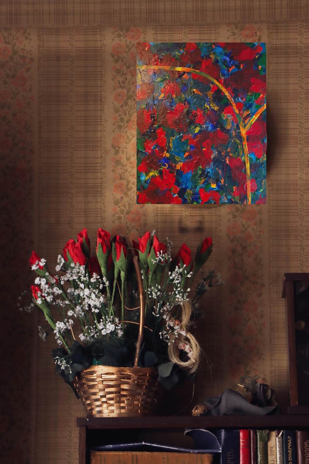Acrylic Painting by Martin Guinness titled My Happy Place