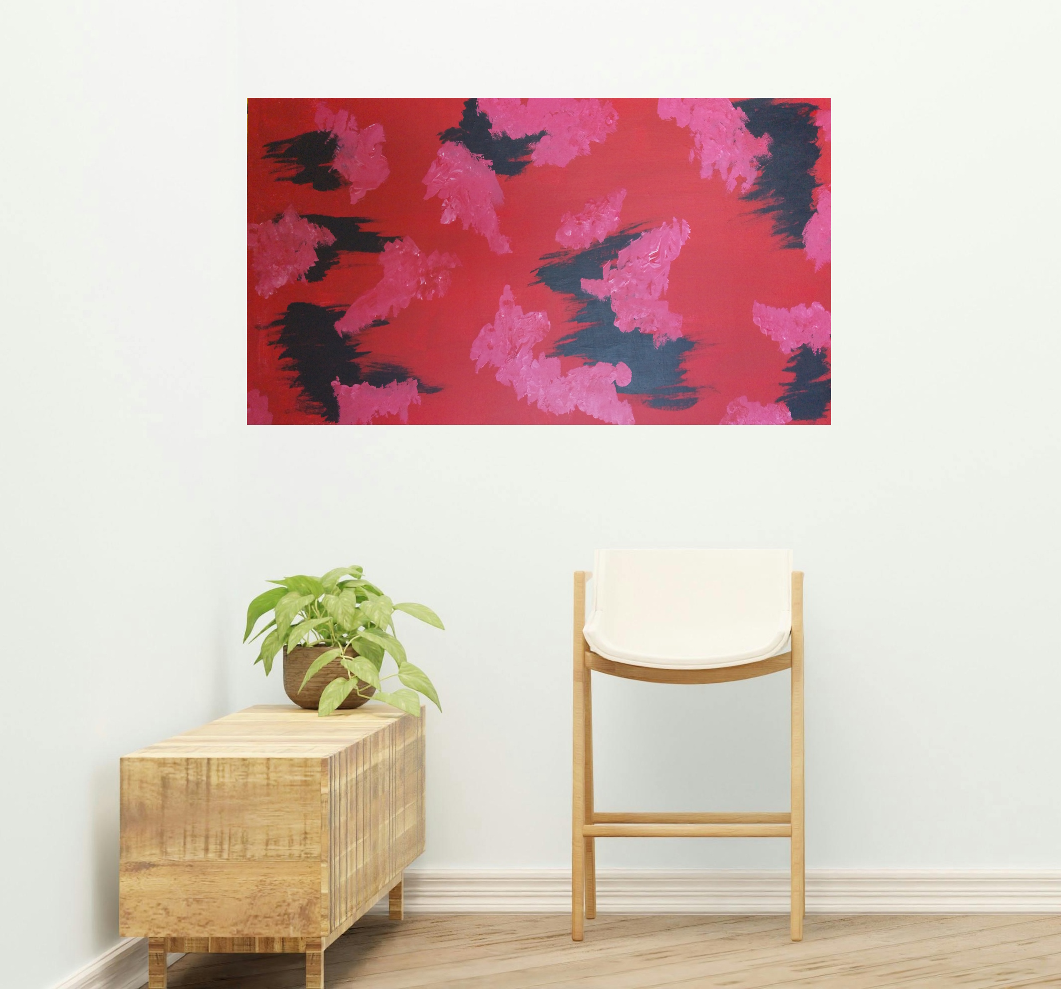 Acrylic Painting by Martin Guinness titled Regeneration and Renewal