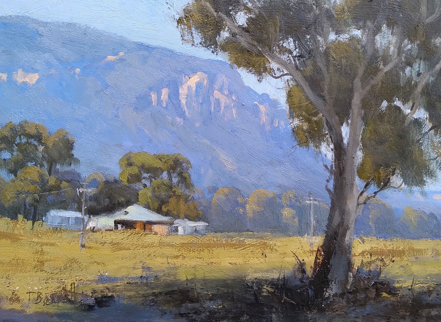 Oil Painting by Trish Bennett titled Picturesque