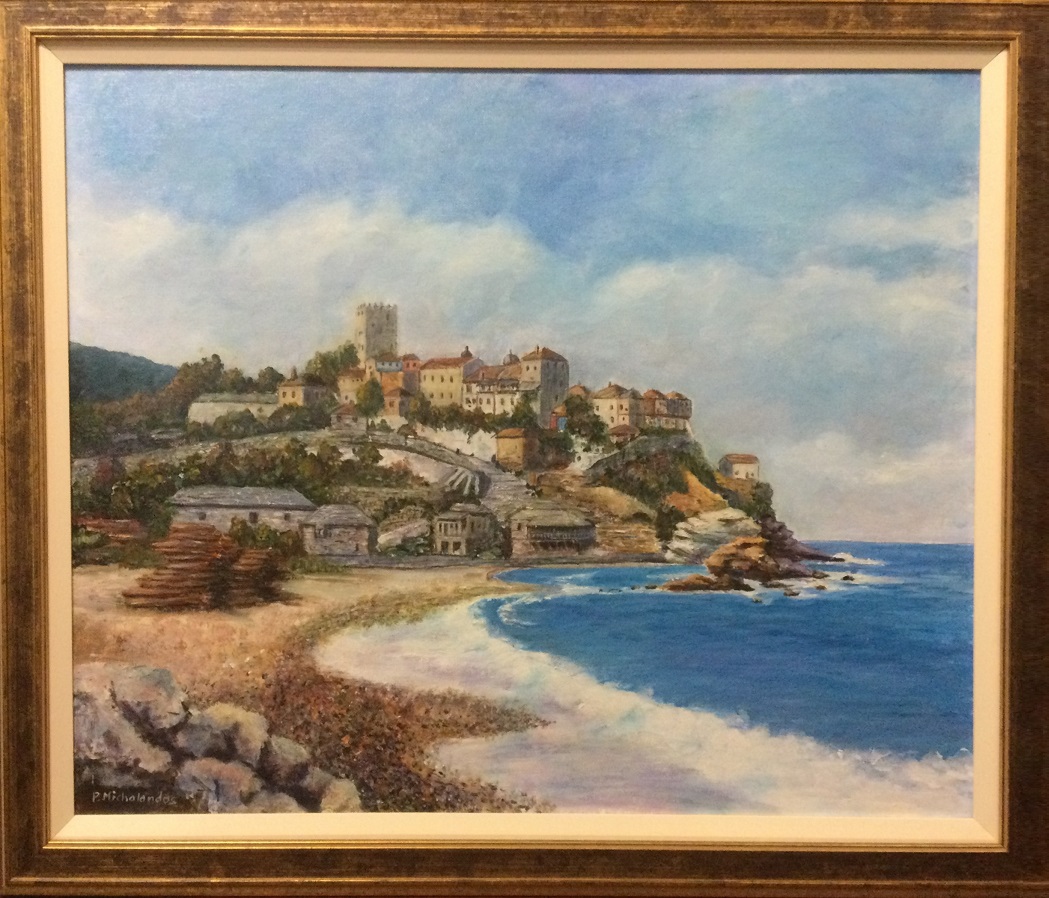 Peter Michalandos-8-Halkidiki - framed