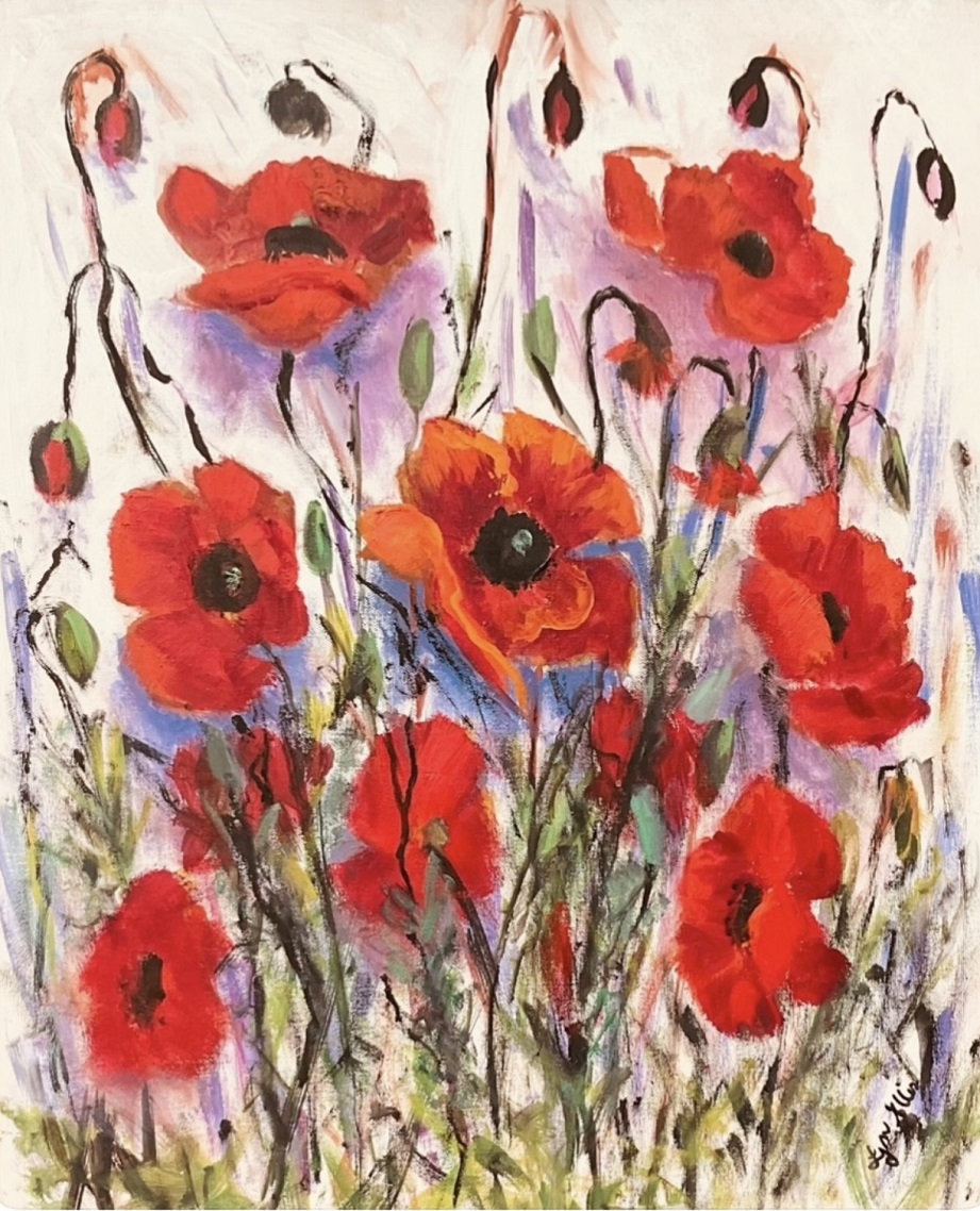 Lyn Ellis-165-Remembrance Poppies