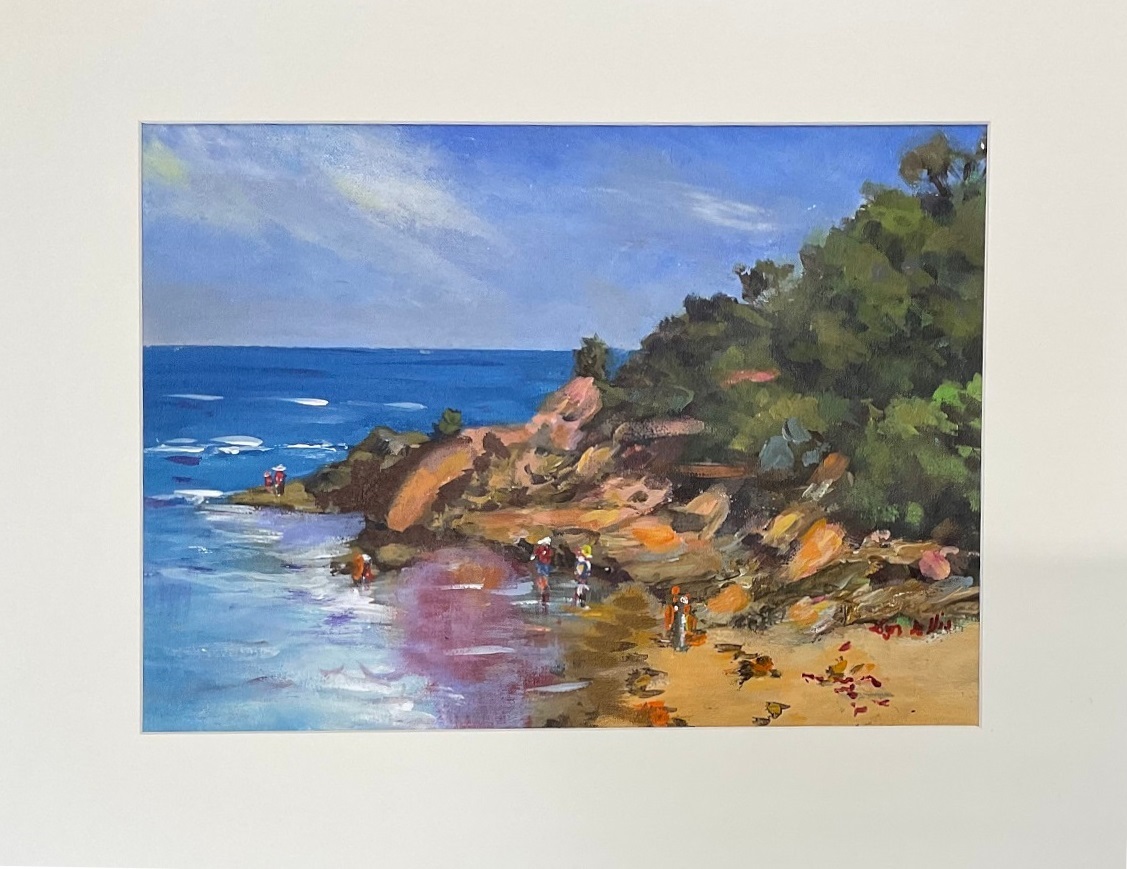 Lyn Ellis-166-Rising Tide Point Lonsdale - mounted